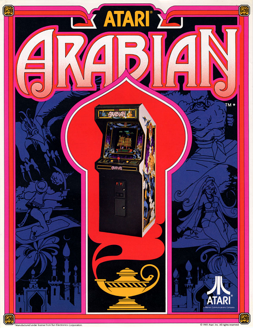 Arabian (Atari) MAME2003Plus Game Cover